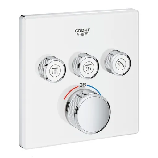 Grohe Smart Control termostat s termostatickou baterií moon white, yang white 29157ls0 G29157LS0