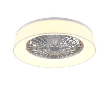 LED ventilátor Reality Farsund biela R62662101