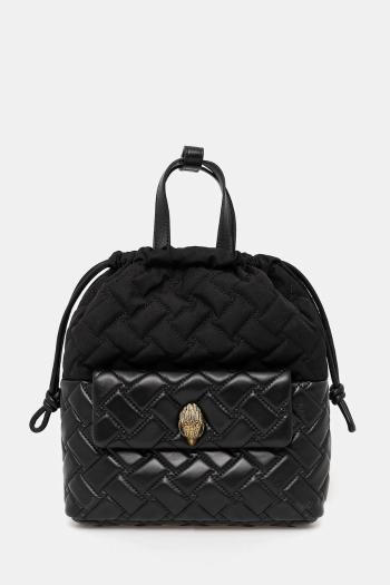 Ruksak Kurt Geiger London KENSINGTON dámsky, čierna farba, malý, jednofarebný, 4370600169