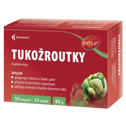 NOVENTIS Tukožrútky 50+10 kapsúl