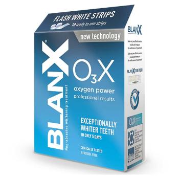 BLANX O₃X Flash White Strips Bieliace pásky 10 ks