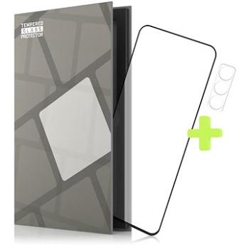 Tempered Glass Protector rámčekové pre Realme GT Master Edition, čierne + sklo na kameru (TGR-RGTME-BL)