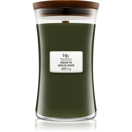 Woodwick Frasier Fir vonná sviečka s dreveným knotom 609.5 g