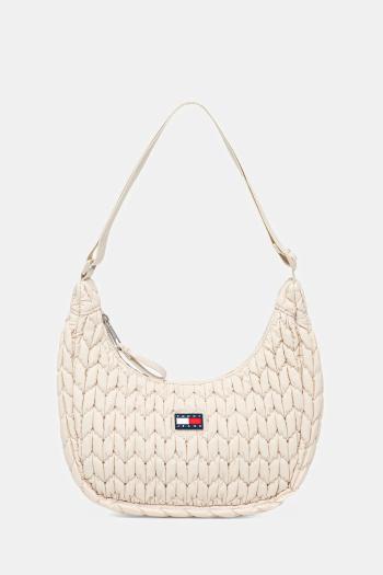 Kabelka Tommy Jeans béžová farba, AW0AW17546