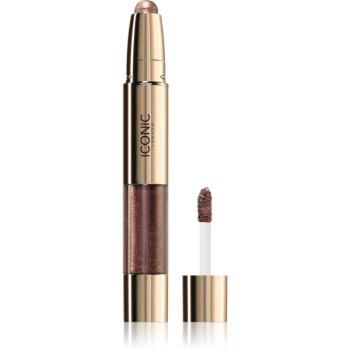 ICONIC London Glaze Crayon trblietavé očné tiene odtieň Volcanic 5.14 g