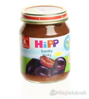 HiPP BIO Príkrm ovocný slivky 125g