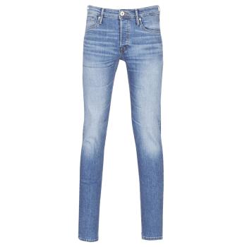 Jack & Jones  JJIGLENN  Džínsy Slim Modrá