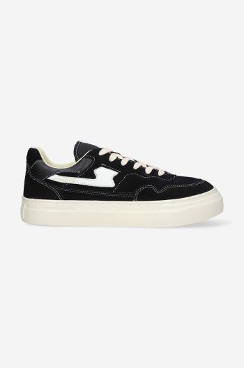 Tenisky Stepney Workers Club Pearl S-Strike Suede čierna farba, YA09015