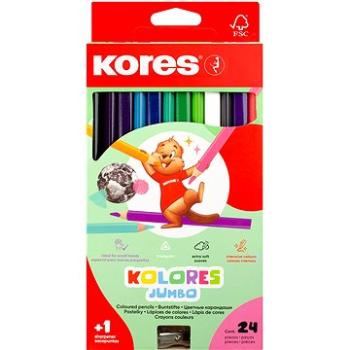 KORES JUMBO KOLORES 24 farieb (93524)