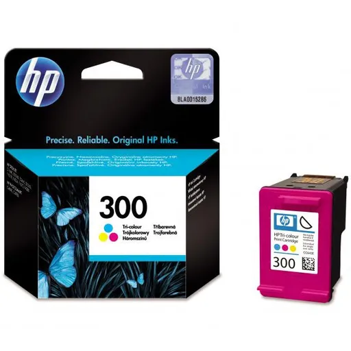 HP CC643EE - originálna cartridge HP 300, farebná, 4ml