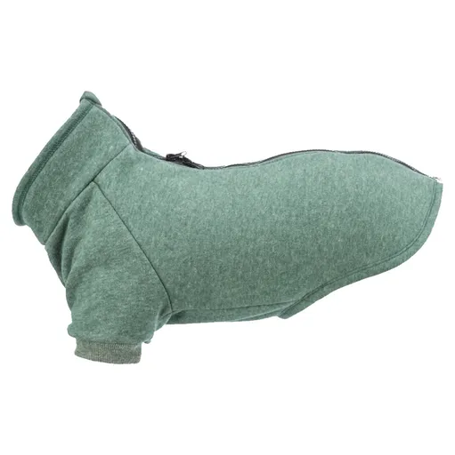 TRIXIE CityStyle Amsterdam Mikina pre psov tmavo zelená 1 kus, Veľkosť oblečku: XXS 24 cm