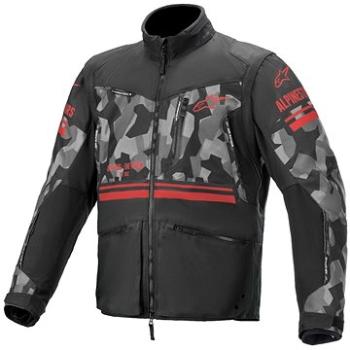 ALPINESTARS VENTURE R 2021 (sivá camo/červená fluo/čierna) (motonad01773)