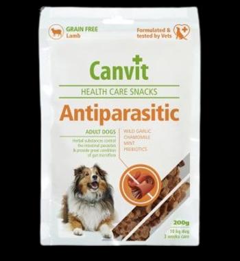 CANVIT Snacks Antiparasitic pro psy 200 g