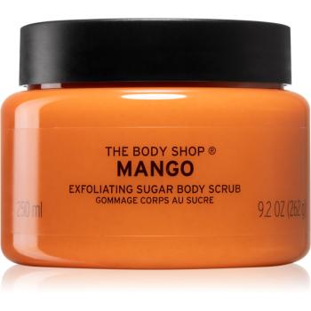 The Body Shop Mango Body Scrub frissítő testpeeling mangó olajjal 240 ml