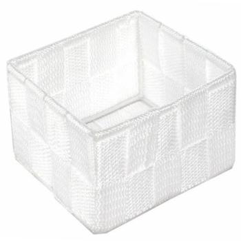 Compactor Úložný organizér do zásuvky Compactor TEX - košík S, 12 x 12 x 7 cm, biely, S