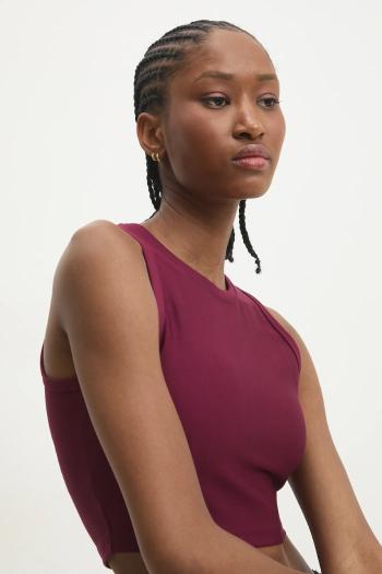 Tričko Answear.LAB bordová farba