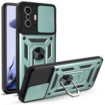 RING CAMERA Kryt s držiakom pre Xiaomi 11T / 11T Pro zelený