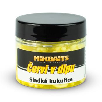 Mikbaits červy v dipe 50 ml - sladká kukurica