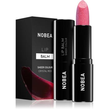 NOBEA Day-to-Day Lip Balm hydratačný balzam na pery odtieň Crystal red 3 g