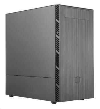 Cooler Master case MasterBox MB400L ODD, mATX, Priehľadná bočnica, 1x 120mm Fan, Čierna
