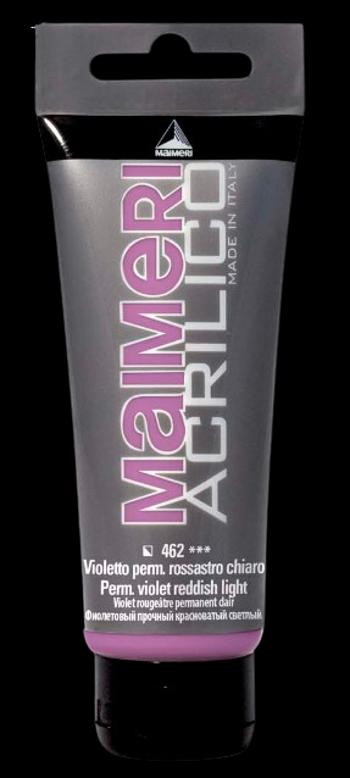 MAIMERI ACRILICO - Akrylové farby 462 - permanent violet reddish, 0,2 L