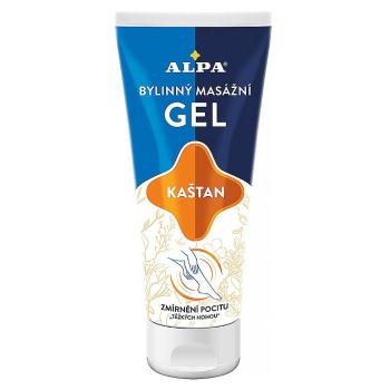 ALPA Bylinný gél s gaštanom 100 ml