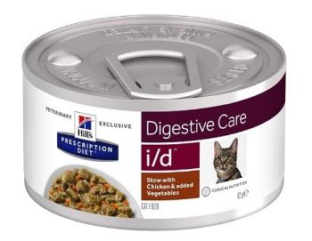 HILLS PD Feline Stew i/d AB+ with Chicken & Vegetables konzerva pre mačiatka 82g
