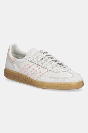 Semišové tenisky adidas Originals Handball Spezial šedá farba, JR3629