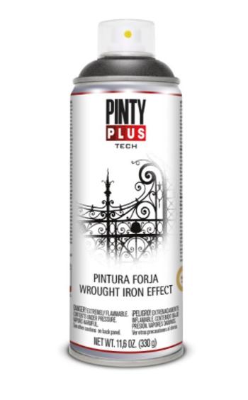 PINTY PLUS TECH - Kováčska farba v spreji cierny 400 ml