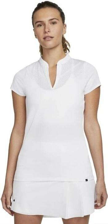 Nike Dri-Fit Advantage Ace WomenS White/White XL Polo košeľa