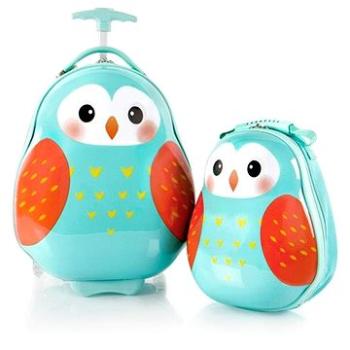 Heys Travel Tots Owl – súprava batohu a kufra (665556024117)