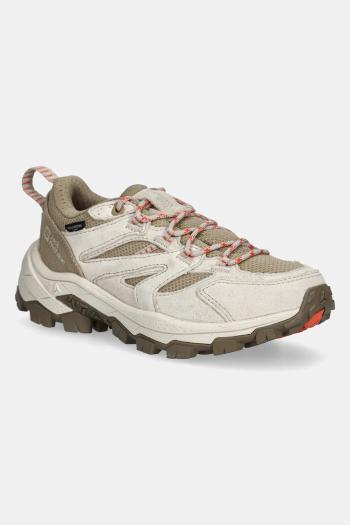 Topánky Jack Wolfskin Vojo Tour Texapore Low dámske, béžová farba, A62069