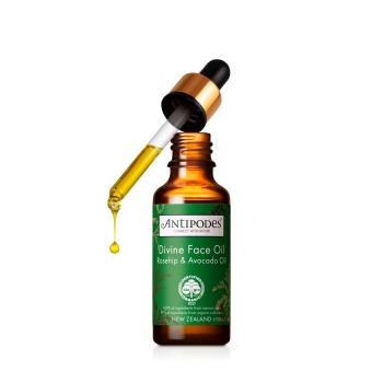 Antipodes Ošetrujúci olej pre unavenú a namáhanú pleť Divine Face Oil (Rosehip & Avocado Oil) 30 ml