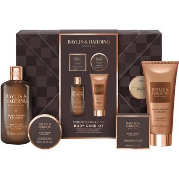 Baylis & Harding Black Pepper & Ginseng ajándékszett zuhanyba
