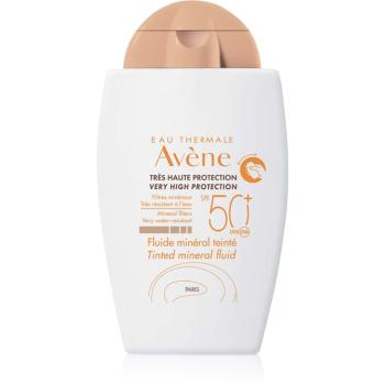 Avène Sun Mineral Fluid Tinted ochranná starostlivosť pred slnečným žiarením SPF 50+ 40 ml