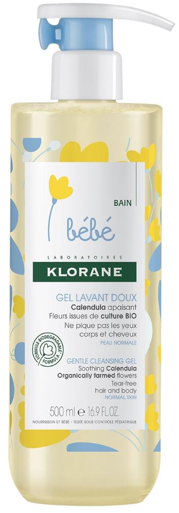 KLORANE Bébé Jemný umývací gél, 500 ml