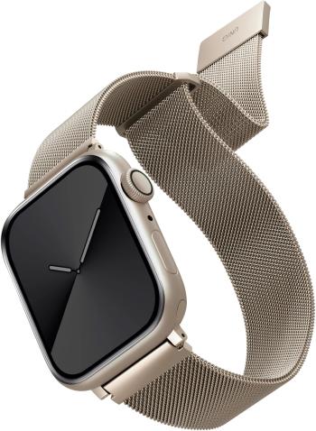 Szíj Uniq Dante Apple Watch 42/44/45/Ultra 49mm - starlight