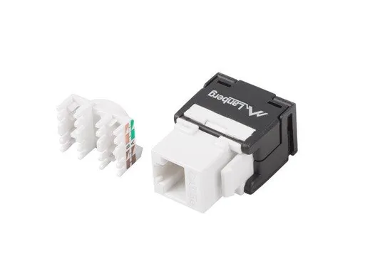 LANBERG KEYSTONE TOOLLESS MODULE RJ45->LSA CAT.5E UTP 180°