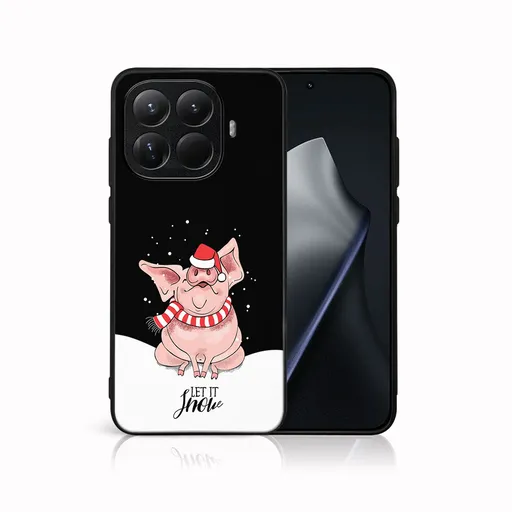 MY ART Kryt s vianočným dizajnom Xiaomi 15T Pro LET IT SNOW (075)