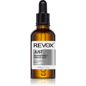 Revox B77 JUST Resveratrol + Ferulic Acid antioxidačné sérum na tvár a krk 30 ml