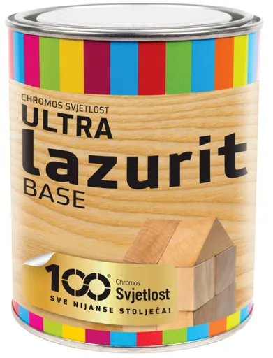 ULTRA LAZURIT BASE -  Impregnácia na drevo 0,75 l bezfarebná