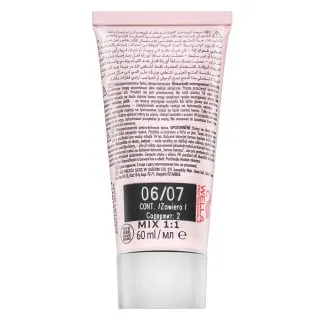 Wella Professionals Shinefinity Zero Lift Glaze profesionálna demi-permanentná farba na vlasy 06/07 Deep Walnut 60 ml