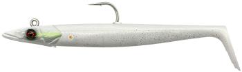 Savage gear gumová nástraha sandeel v2 sinking white pearl silver 2+1 - 15,5 cm 46 g