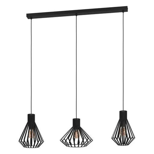 Závesné osvetlenie Eglo BASIDANO čierna 390125