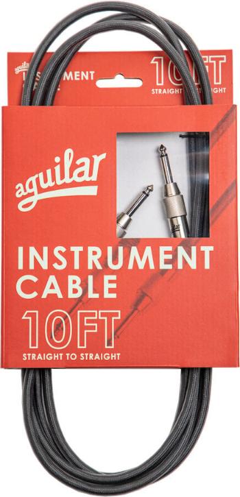 Aguilar INST-10SS 10ft / 3‚05 m Rovný - Rovný Nástrojový kábel