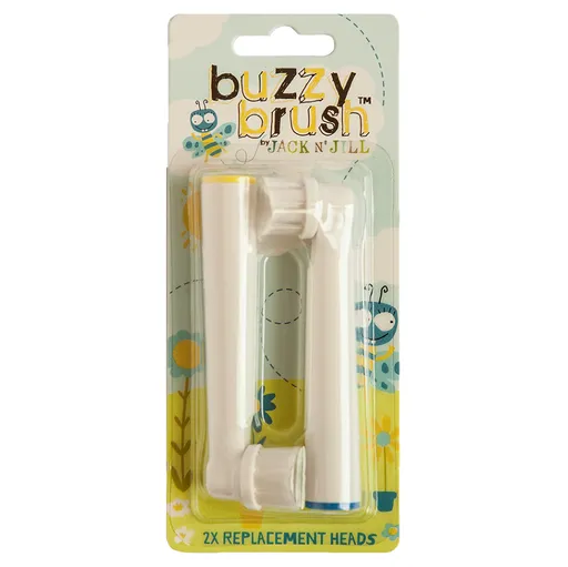 JACK N´ JILL náhradné hlavice na Buzzy Brush 2 ks