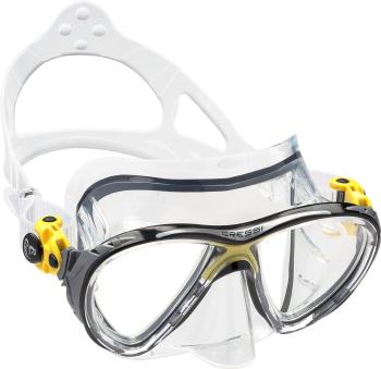 Cressi Big Eyes Evolution Clear/Yellow Transparent UNI Potápačská maska