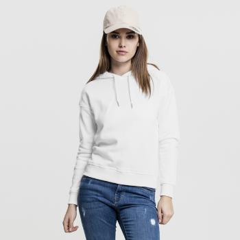 Pulóver Urban Classics Ladies Hoody white