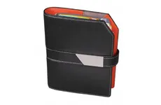 ADK A6 týždenný 2026 NewElegant čierny s oranžovým vnútrom