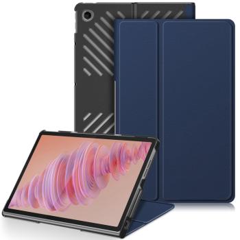 LEATHER Zaklápací kryt pre Lenovo Tab Plus 11.5 modrý